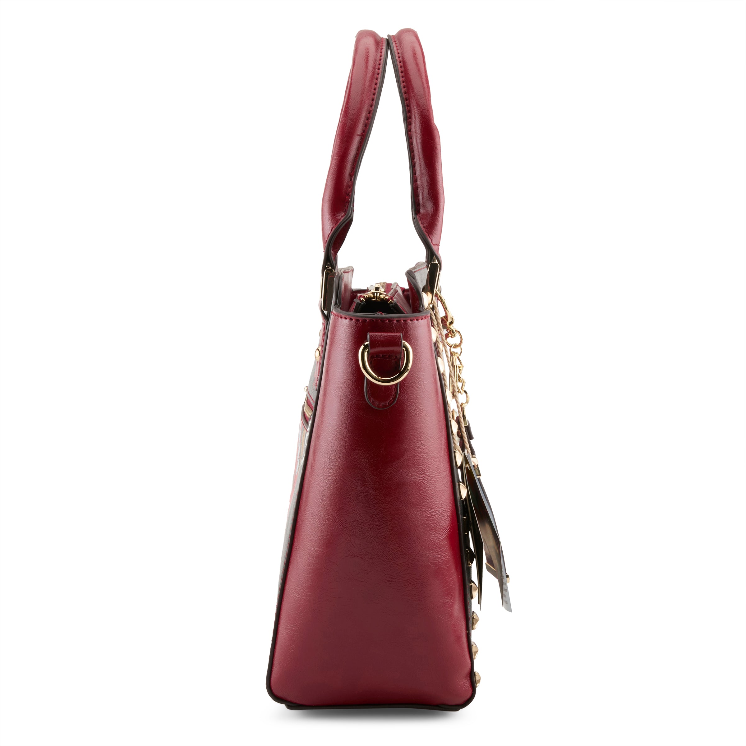 LA PHILIPE LP1022-16 RED LIPS HANDBAG-SATCHEL