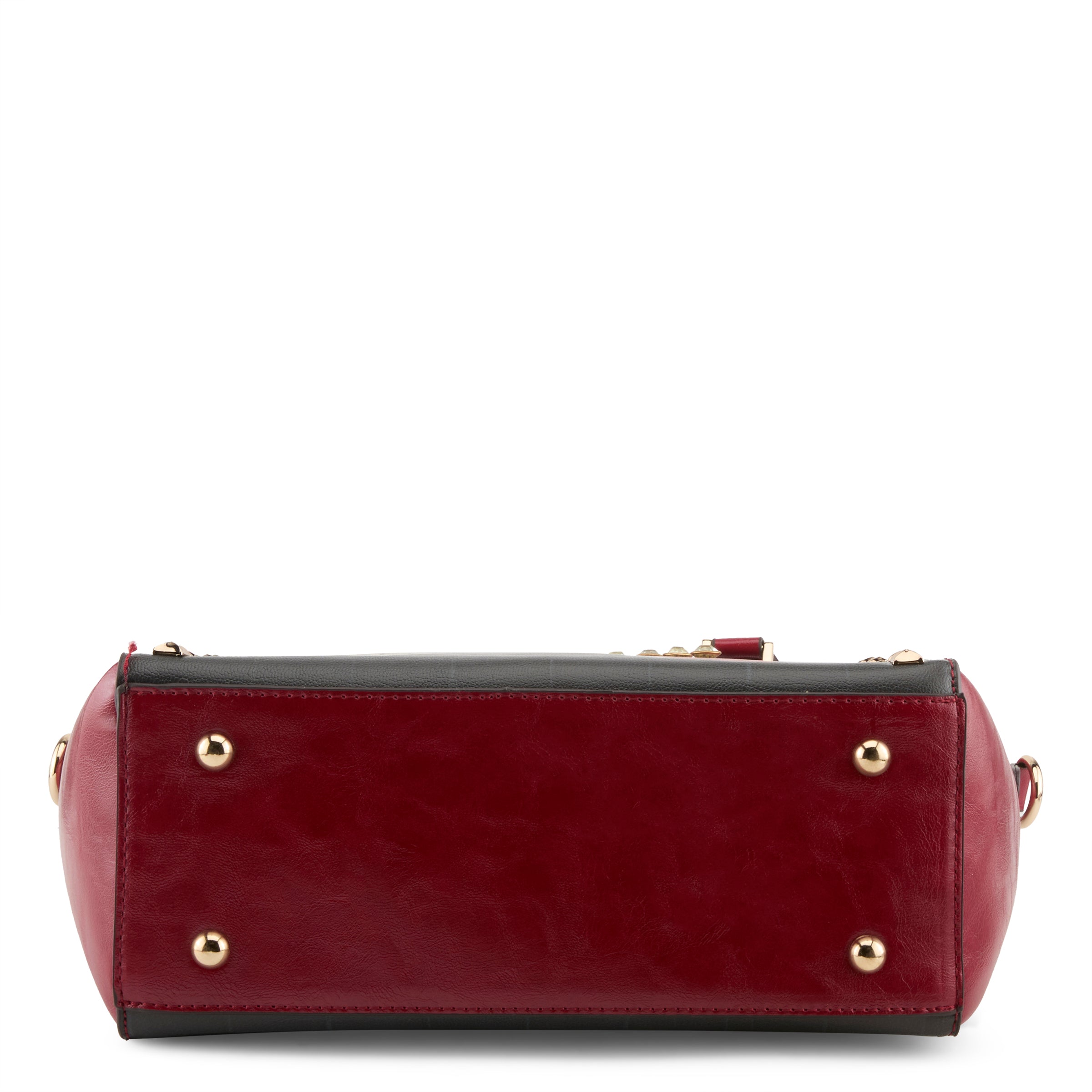 LA PHILIPE LP1022-16 RED LIPS HANDBAG-SATCHEL