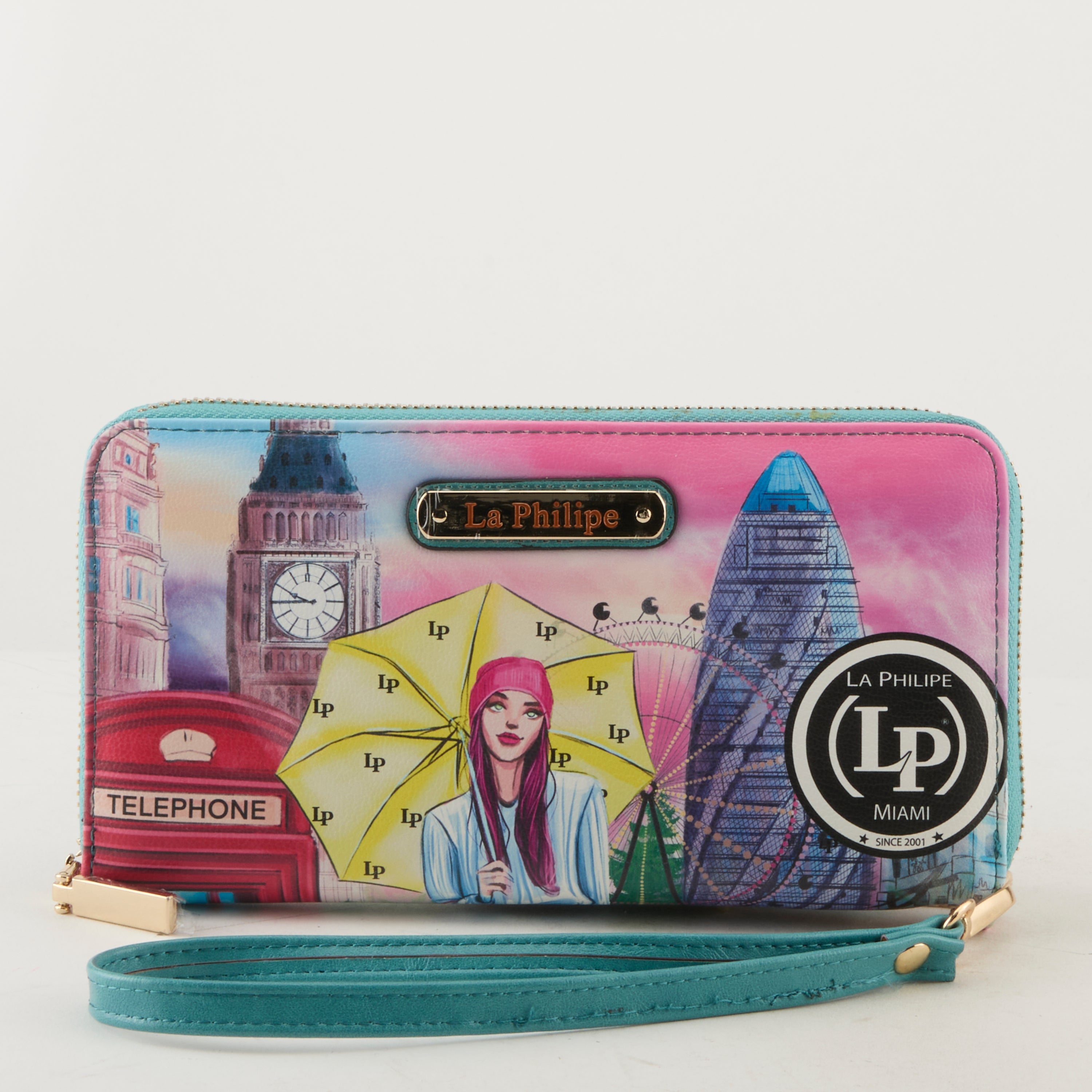 LA PHILIPE LP1026-11 UMBRELLA IN LONDON-WALLET 2