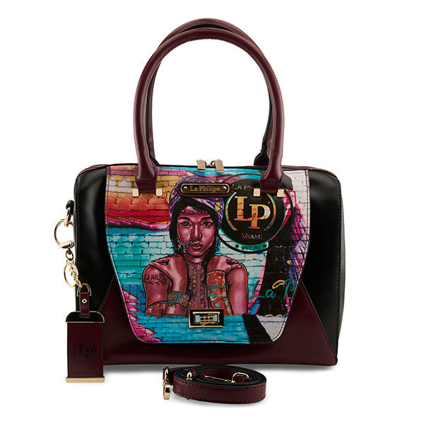 LA PHILIPE LP1002-2 THE WALL ART HANDBAG-ENVELOPE