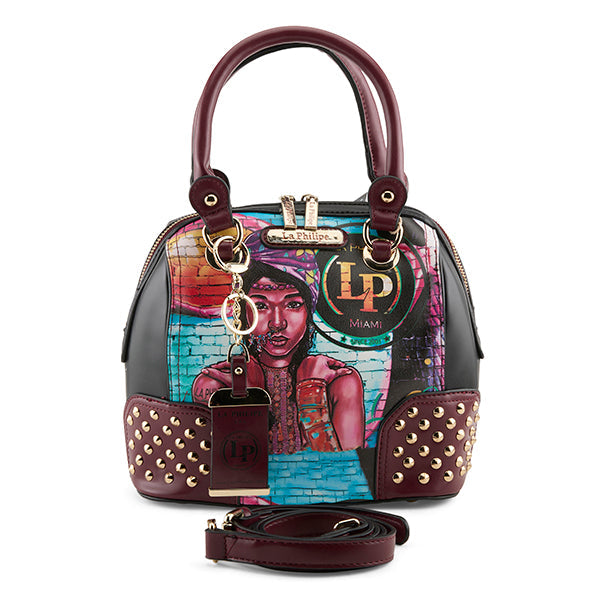 LA PHILIPE LP1001-2 THE WALL ART HANDBAG-SQUARE